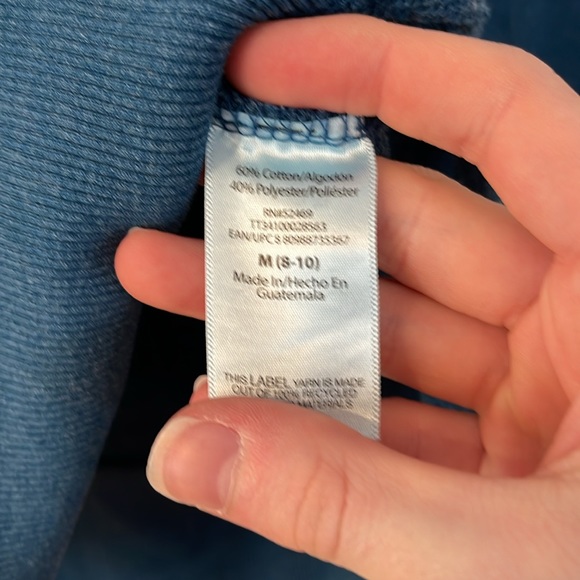 Time and Tru Blue Sweatshirt Size Medium - Picture 3 of 5